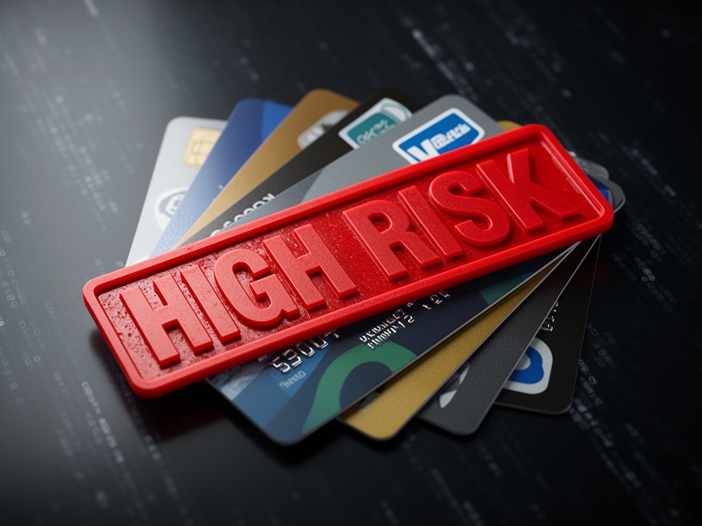 high-risk business merchant account illustration